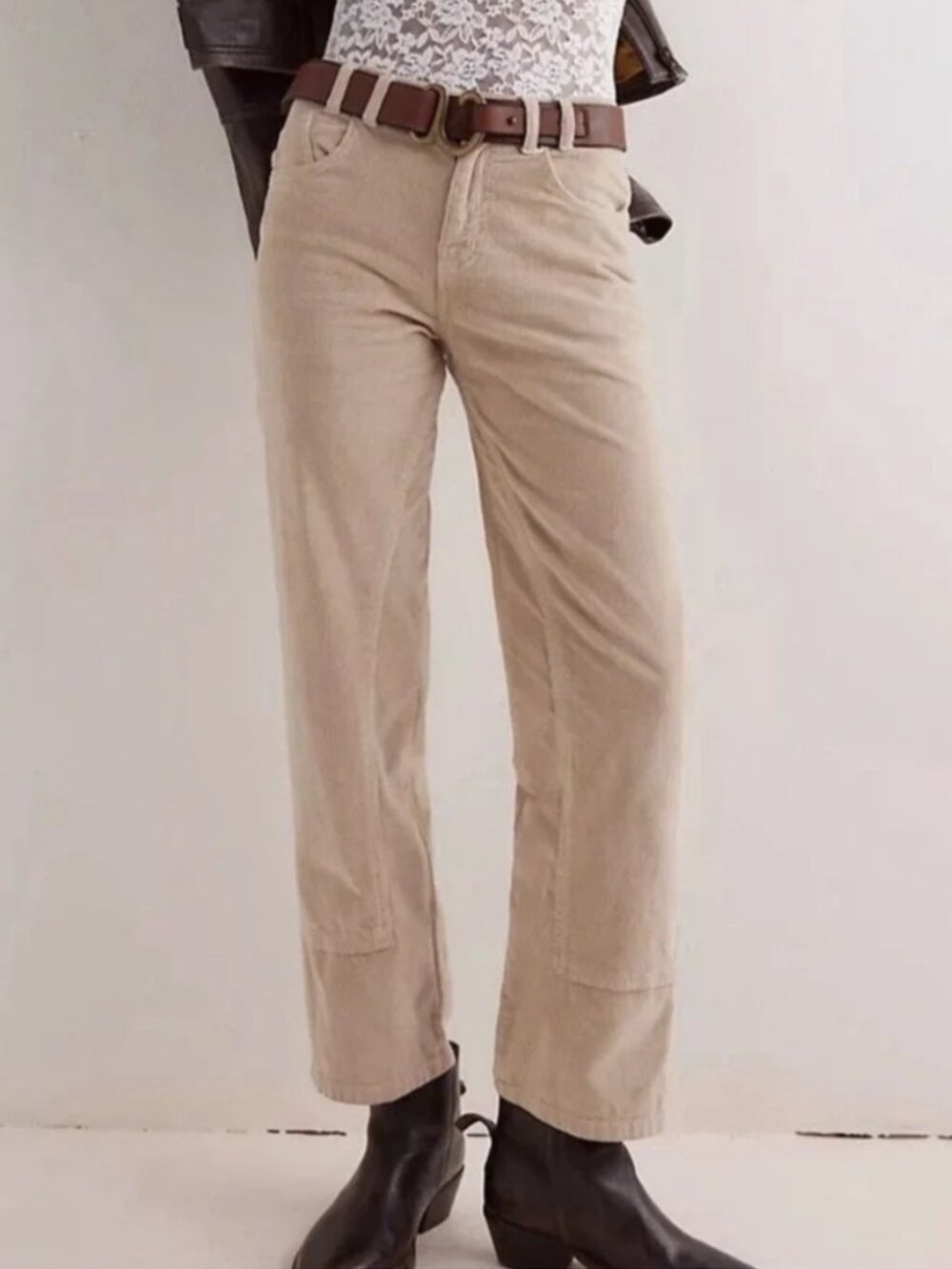 NWT Free People We The Free People Risk Taker High Rise Straight Leg Jeans 2